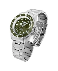 Invicta Men's 35690 Pro Diver Automatic 3 Hand Green Dial Watch