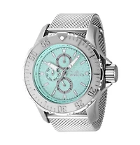 Invicta Men's 48012 Vintage Quartz Chronograph Turquoise Dial Watch