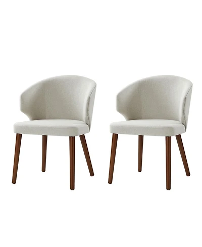 Mid-century Modern Upholstered Dining Chair