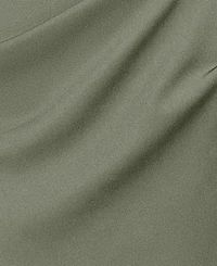Xscape Women's Asymmetric One-Shoulder Satin Gown