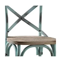 Modern Iron Bar Chair – Sleek Black Finish for Urban Loft Style