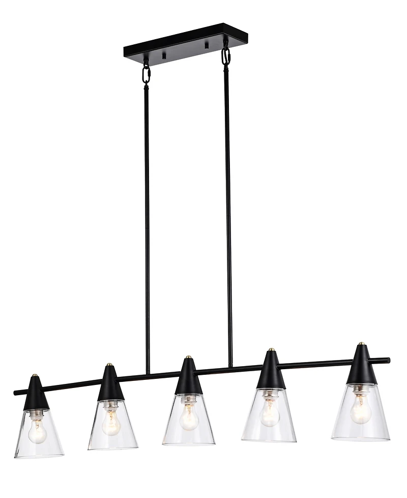 Home Accessories 10" Mooncheeks 5-light Indoor Chandelier