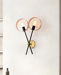 Home Accessories 14" Shahar 2-Light Indoor Wall Sconce