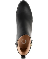 Journee Collection Women's Ellis Stacked Heel Booties