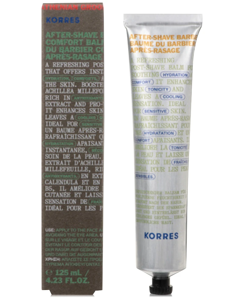 Korres Athenian Grooming Barber's After-Shave Comfort Balm, 4.23 oz.