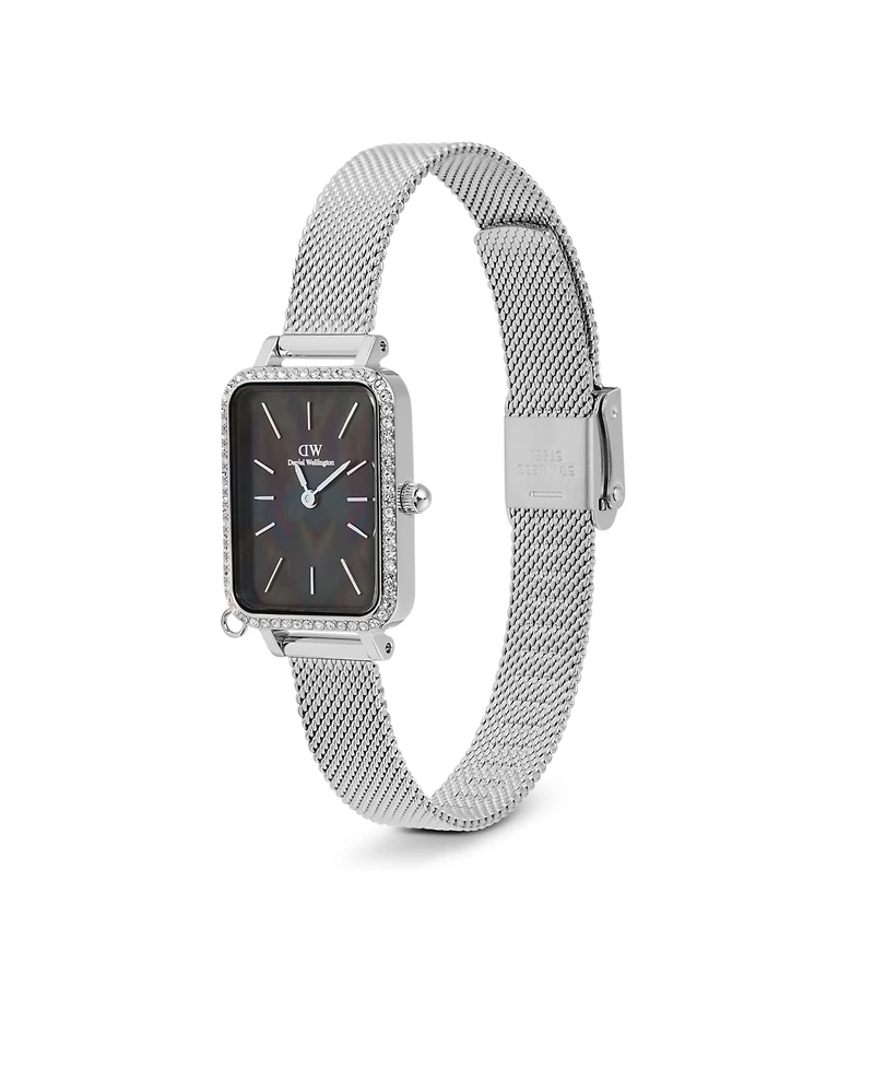 Daniel Wellington Women's Analog Silver Tone Stainless-Steel Watch