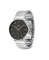 Daniel Wellington Men's Analog Silver Tone Stainless-Steel Watch