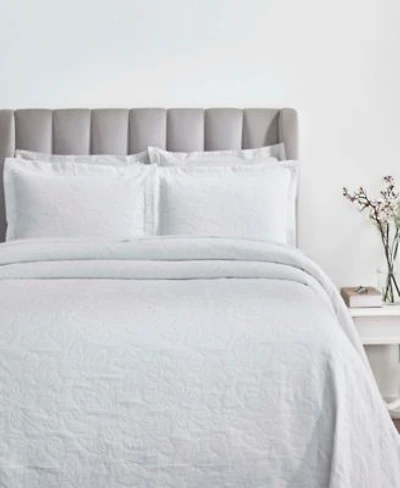 Superior Hibiscus Cotton Matelasse Woven Bedspread Set