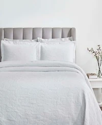 Superior Hibiscus Cotton Matelasse Woven Bedspread Set