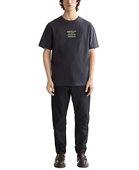 Scotch & Soda Men's Relaxed Fit Short Sleeve Crewneck Art Class Graphic T-Shirt