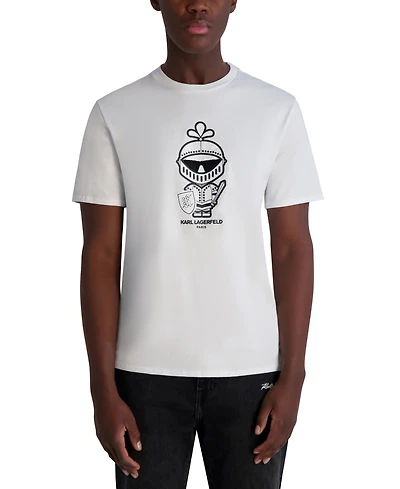 Karl Lagerfeld Paris Men's Armor Graphic T-Shirt