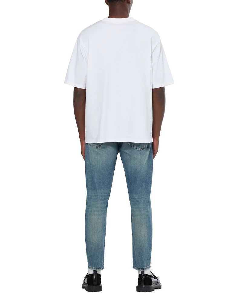Scotch & Soda Men's Relaxed Fit Short Sleeve Crewneck Pocket T-Shirt
