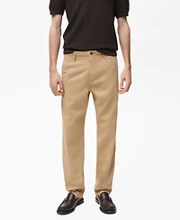 Mango Men's Lyocell Regular-Fit Jeans