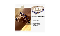 Evil Eye Bangle Bracelet Set Of 3