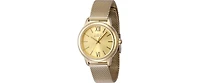 Invicta Women's Angel Quartz 3 Hand Gold Dial Watch