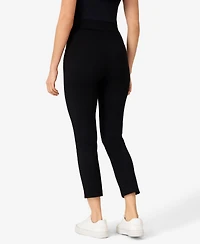 Cable & Gauge Women's Stretch Knit Crop Pant
