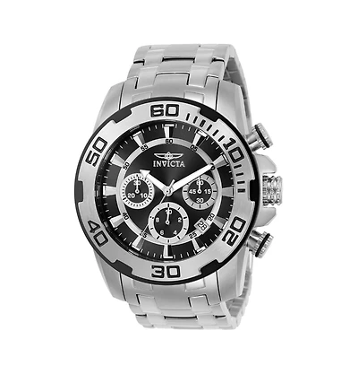 Invicta Men's 22318 Pro Diver Quartz Chronograph Black Dial Watch