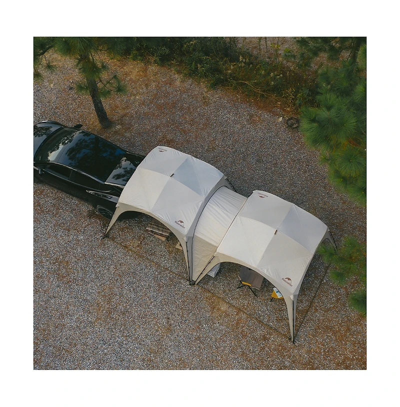 Naturehike Cloud Boundar Tent Connector — Durable 150D Oxford Fabric Connector for Joining Two Cloud Boundar Shelters