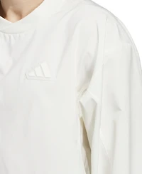 adidas Men's Woven Crew Neck Sweatshirt