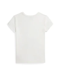 Polo Ralph Lauren Big Girls Bear Jersey T-Shirt