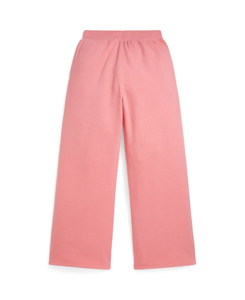 Polo Ralph Lauren Big Girls Fleece Wide Leg Sweatpants