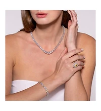 Anna Zuckerman Triple Crown 4 Carat Halo Ring