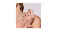 Anna Zuckerman Lucia Brilliante Ring Argyle Pink