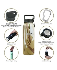 Stainless Steel Bottle: 21oz