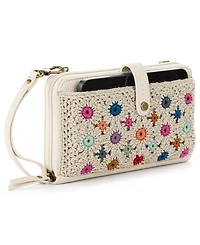The Sak Iris Crochet Convertible Mini Crossbody Bag