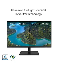 Asus VA24DQSB 23.8" 16:9 Full Hd Ips Led Monitor, Built-In-Speakers, Black