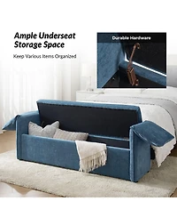 Alberto Modern Storage Bench with Ample Storage Space