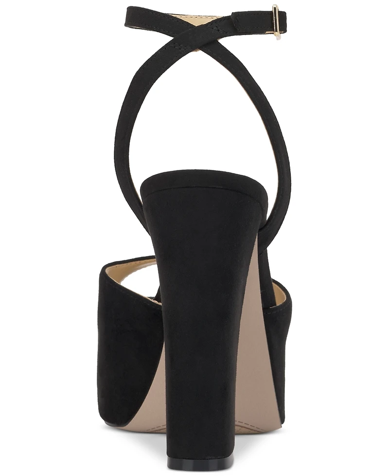 Jessica Simpson Women's Lirio Two-Piece Platform High-Heel Dress Sandals