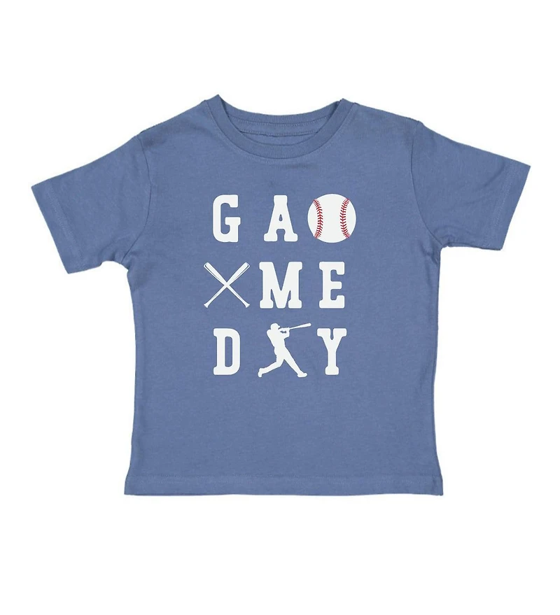 Sweet Wink Toddler Boys Baseball Game Day Short Sleeve T-Shirt