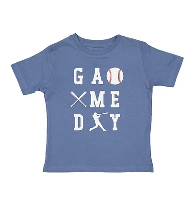 Sweet Wink Toddler Boys Baseball Game Day Short Sleeve T-Shirt