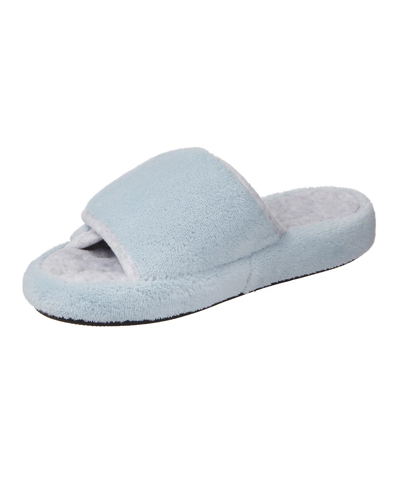 Isotoner Signature Women's Microterry Spa Slide Clog Slippers