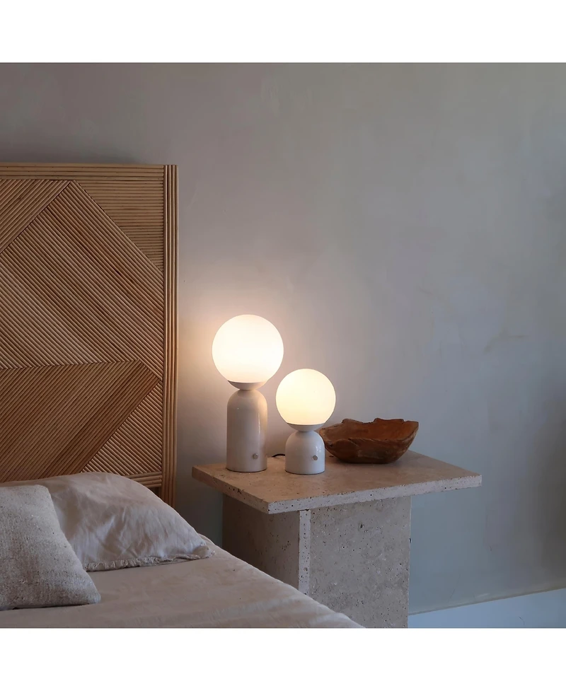 Mila Marble Led Table Lamp Bundle (10")