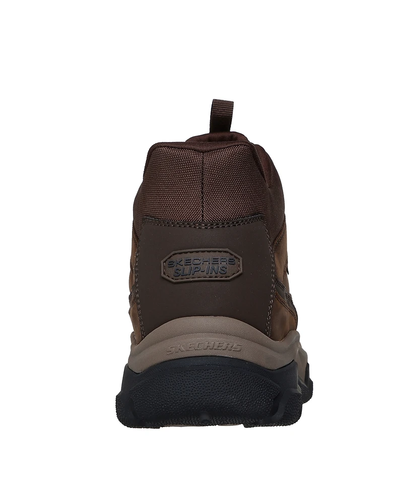 Skechers Men's Slip-Ins Relaxed Fit: Respected 2.0 - Hagler Moccasin Toe Casual Boots from Finish Line