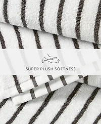 ienjoy Home Cabana Stripe Cotton 2-Pack Beach Towels, 30" x 70"