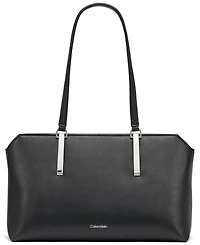 Calvin Klein Lori Top Zipper Tote Bag