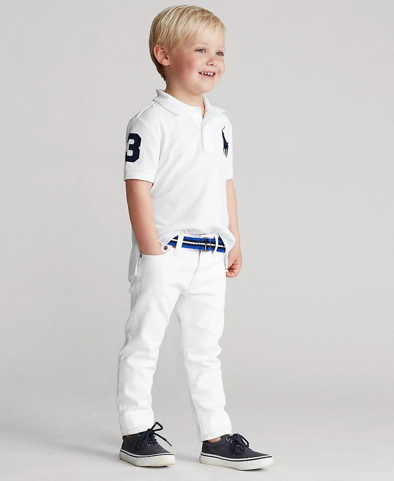 Polo Ralph Lauren Toddler and Little Boys Big Pony Cotton Mesh