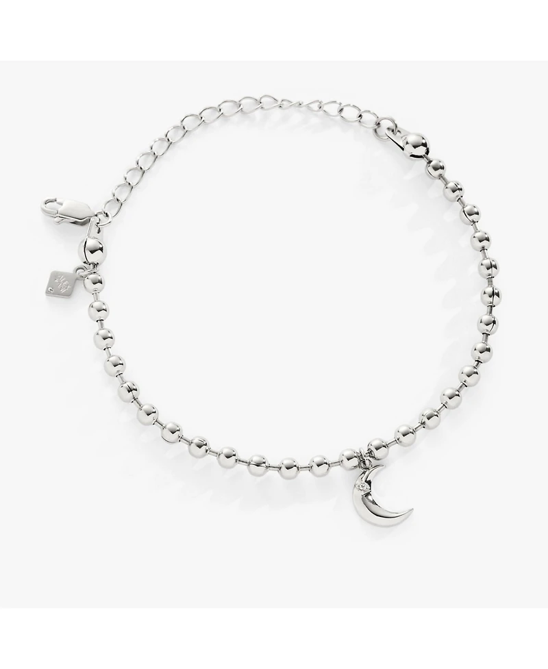 Alex and Ani Moon Ball Chain Bracelet