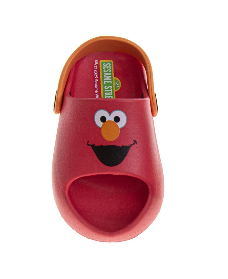 Sesame Street Toddler Boys Cookie Monster Waterproof Backstrap Sandals