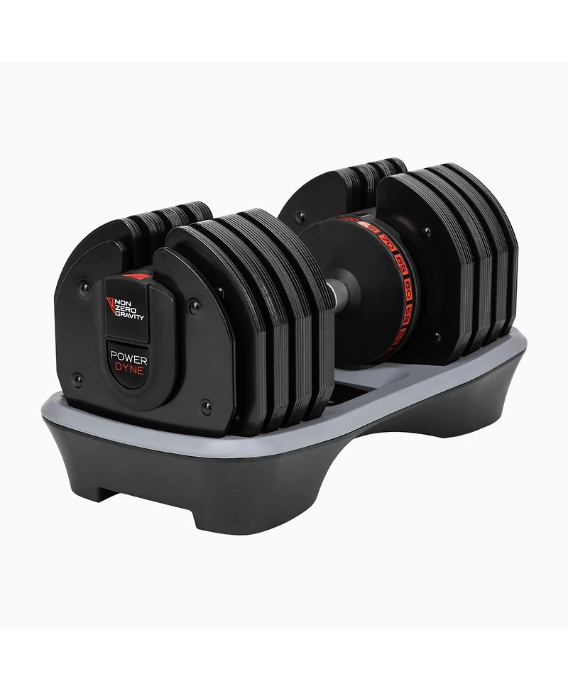 Nonzero Gravity PowerDyne Adjustable Dumbbell Weights (Coal