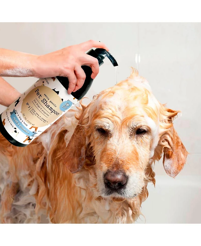 Precious Tails Aloe & Vitamin E Extra Gentle Pet Shampoo 32 fl oz, Dye Free