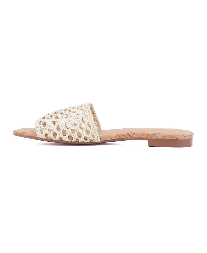 Women's Bronze Flat Sandal