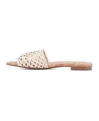 Women's Bronze Flat Sandal