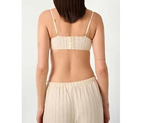 WeWoreWhat Women's Underwire Bra Top