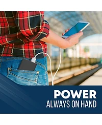 GabbaGoods, 5,000mAh Rapid Charging Multi-Port Slim Power Bank