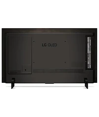 Lg Oled C4 Hdr 4K Smart Oled Tv 144 Hz Refresh Rate + Uax 4K Hdmi 2.0 Cable + Cps 24 Months Protection and Streaming Bundle with Alexa