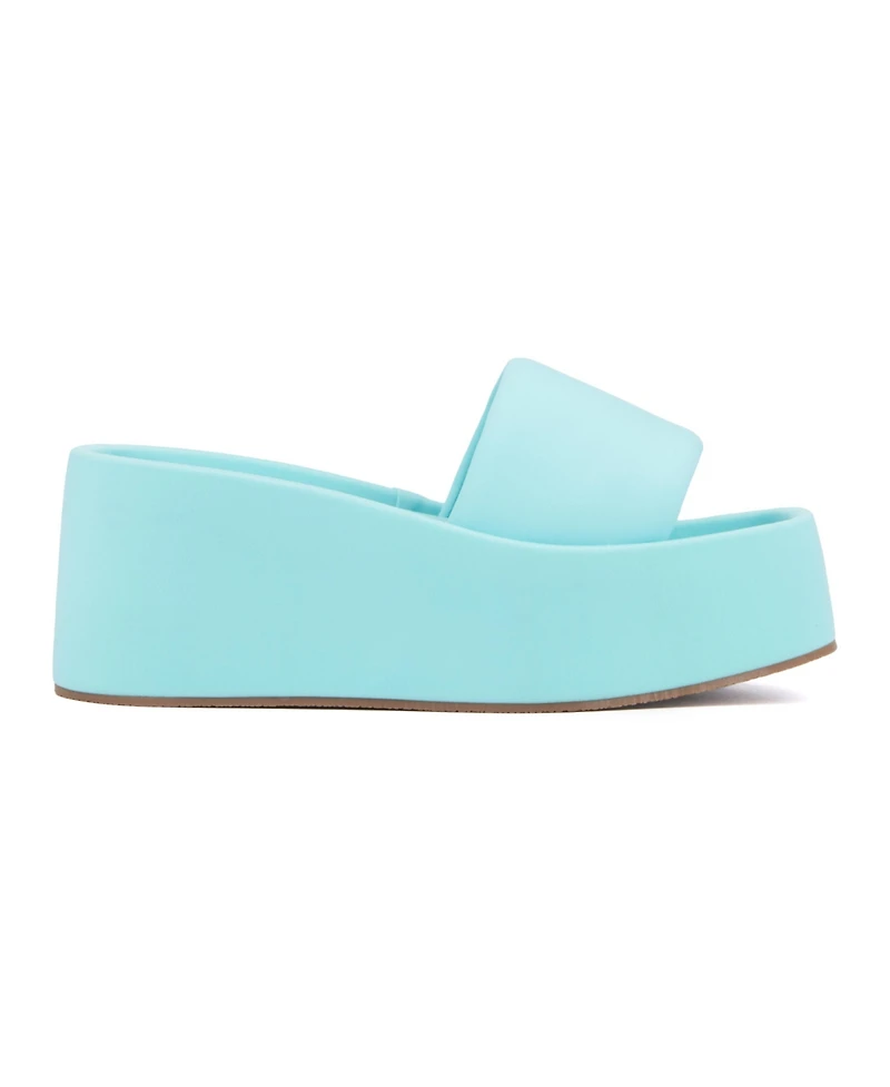 Olivia Miller Women's Uproar Wedge Sandal